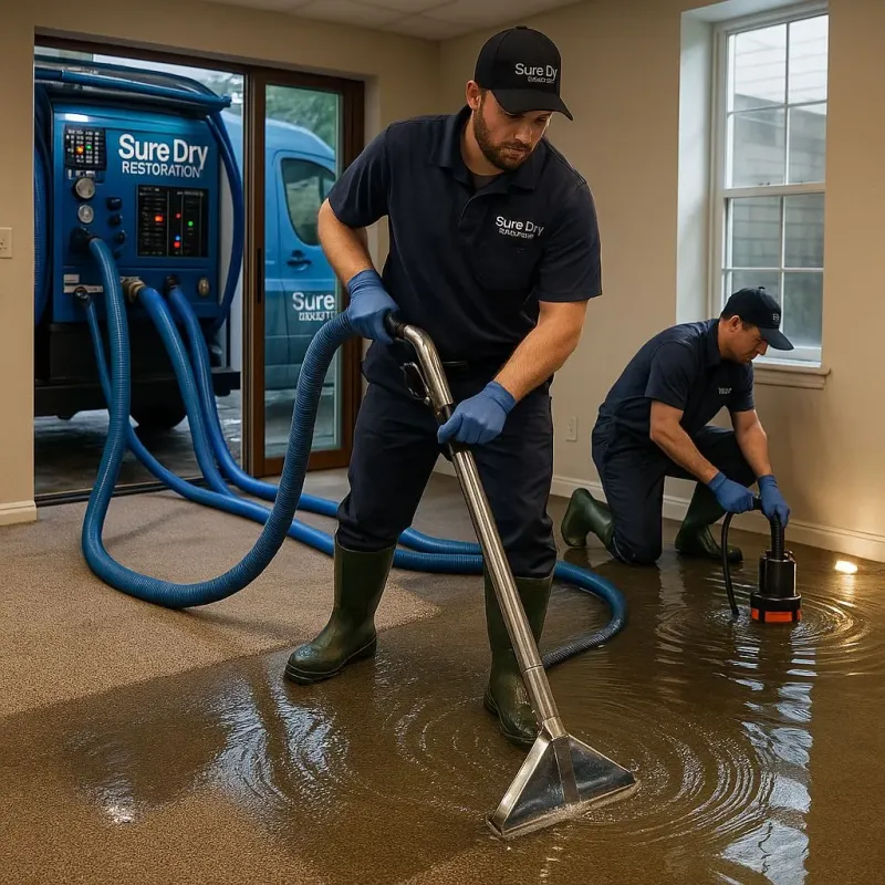 Water Extraction and Removal process in Highlands, NJ